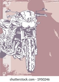 Motorcycle Grunge Background Series.