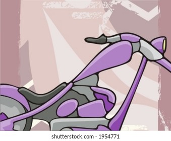 Motorcycle Grunge Background Series.
