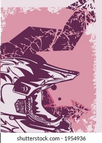Motorcycle Grunge Background Series.