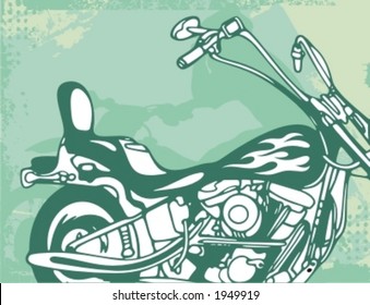 Motorcycle Grunge Background Series. Check my portfolio for many more images of this series.