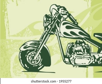 Motorcycle Grunge Background Series. Check my portfolio for many more images of this series.