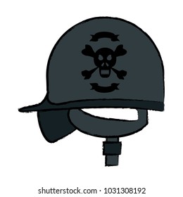 Motorcycle helmet icon