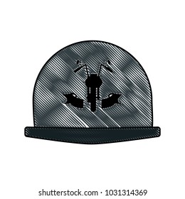 Motorcycle helmet icon