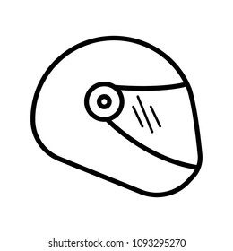 motorcycle helmet icon