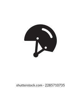 motorcycle helmet icon design template