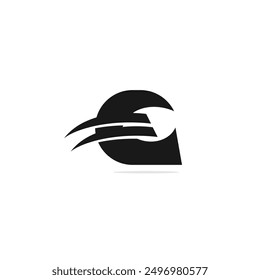 motorcycle helmet icon vector classic helmet style