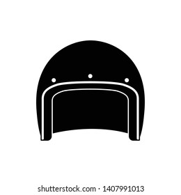 motorcycle helmet icon vector illustration - vector