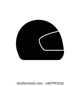 motorcycle helmet icon vector illustration - vector