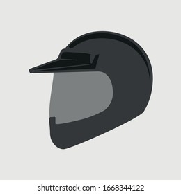 motorcycle helmet icon vector sign symbol for design