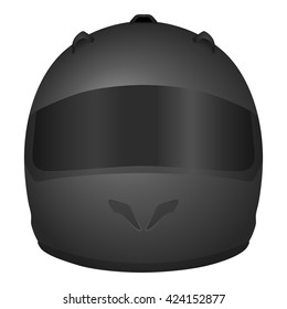 Motorcycle helmet on a white background.