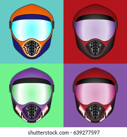Motorcycle helmet, protective helmet for various extreme sports