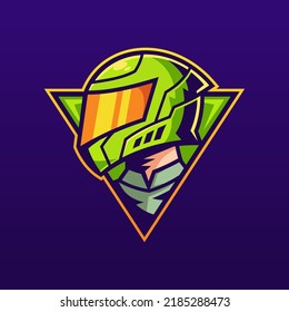 Motorcycle Helmet Racing Logo Design
