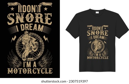 Motorcycle Helmet with Vector graphic for t shirt. Vintage custom motorcycle emblems, badges, prints, templates. Hand drawn classic chopper bike in engraving style. Layered, isolated black background