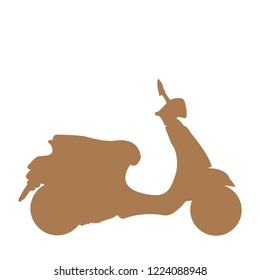 motorcycle icon. design template vector