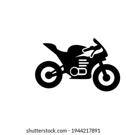 Motorcycle icon design template vector illustration