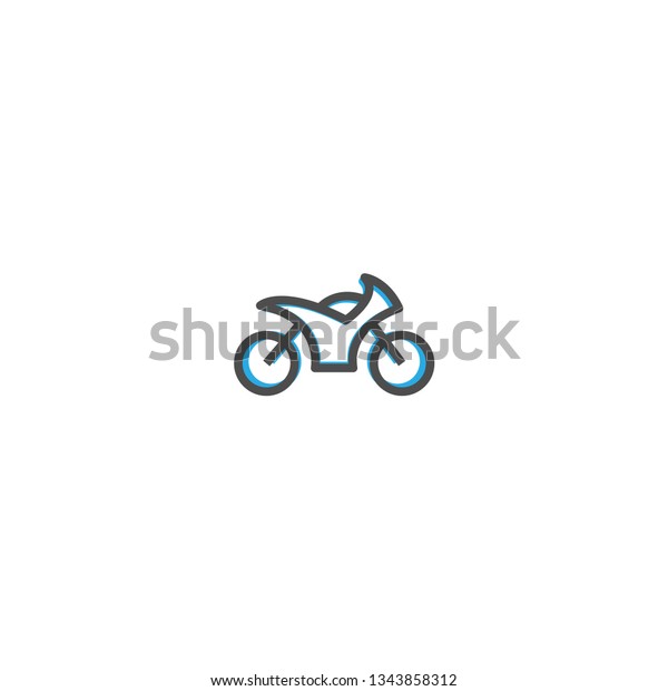 Motorcycle icon design. Transportation icon
vector illustration