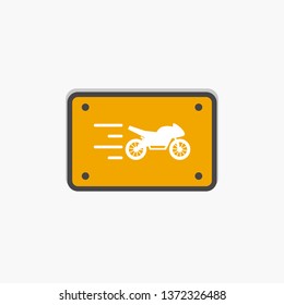 motorcycle icon for drive