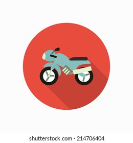 motorcycle icon illustration 