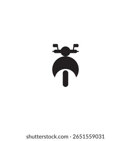 motorcycle icon illustration element design