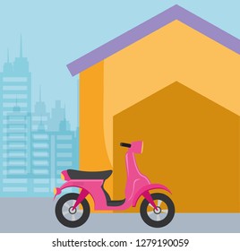 Motorcycle icon image