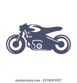 Motorcycle icon logo design template