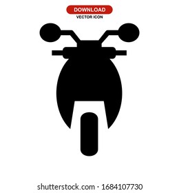 motorcycle icon or logo isolated sign symbol vector illustration - high quality black style vector icons
