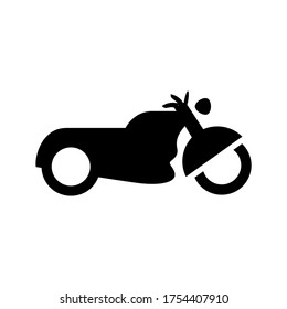 motorcycle  icon or logo isolated sign symbol vector illustration - high quality black style vector icons
