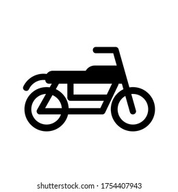 motorcycle  icon or logo isolated sign symbol vector illustration - high quality black style vector icons
