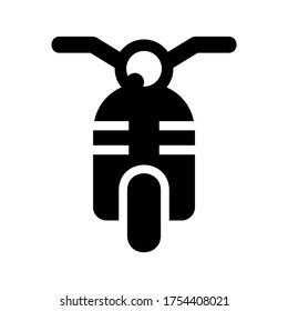 motorcycle  icon or logo isolated sign symbol vector illustration - high quality black style vector icons
