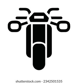 Motorcycle Icon Logo Vector Art