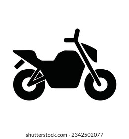 Motorcycle Icon Logo Vector Art