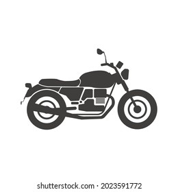 Motorcycle icon, Motorbike icon. Vector Illustration