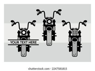 Motorrad, Motorradsymbol, Rennrad, Motorräder, Motorradvektor, Motorrad, Motorrad, Silhouette, Monogramm, Bike, Clipart, EPS, Silhouette, Vektorsymbol