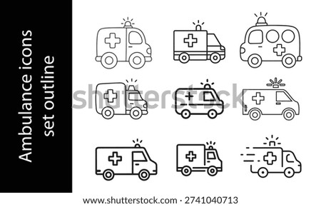 Motorcycle icon set in flat and outline styles with scooter, chopper, cruiser and sport bike silhouette symbols, modern transportation vehicle vectors designs for automotive and motorbike concepts.