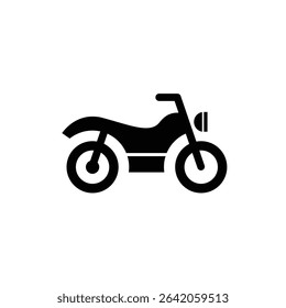Motorcycle icon set. motorbike. motorcycle silhouette.