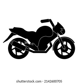 motorcycle icon set, motorcycle vector set sign symbol of transportations