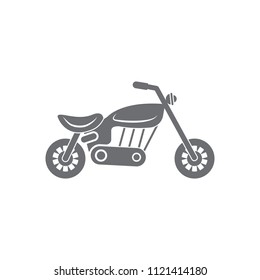 Motorcycle icon. Simple element illustration. Motorcycle symbol design from Transport collection set. Can be used for web and mobile on white background