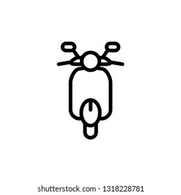 motorcycle icon template