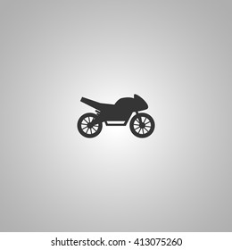 motorcycle icon. transport sign