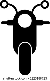 Motorcycle icon trendy design template on white background..eps
