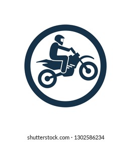 Motorcycle Icon Vector