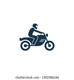 Motorcycle Icon vector