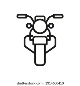 motorcycle icon vector