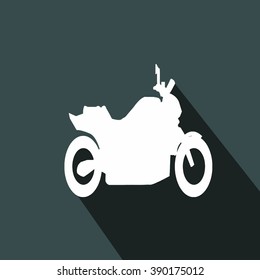 Motorcycle icon - Vector