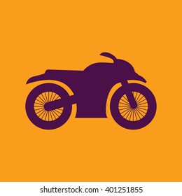 Motorcycle Icon Vector