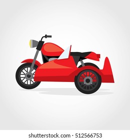 Motorcycle icon vector design.