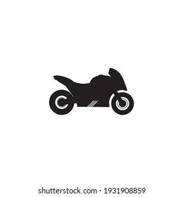 motorcycle Icon vector design illustration logo template