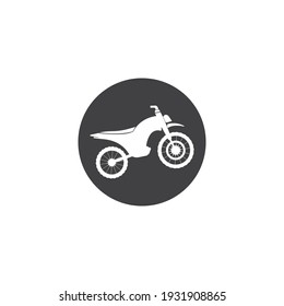 Motorcycle Icon Vector Design Illustration Logo Template