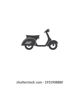 motorcycle Icon vector design illustration logo template