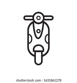 Motorcycle icon vector design template